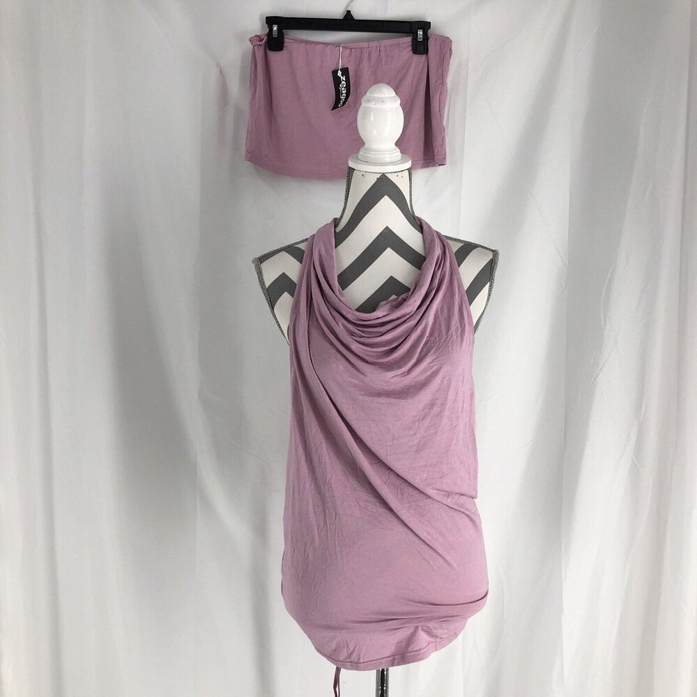 Zeagoo womens sexy sleeveless halter bodycon party dress Size Large